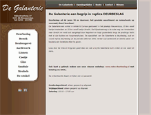 Tablet Screenshot of degalanterie.nl